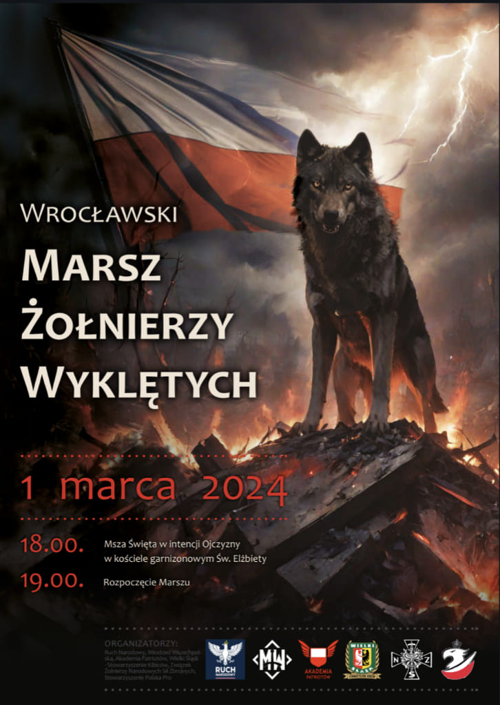 1 marca Marsz Żołnierzy Wyklętych Wrocław